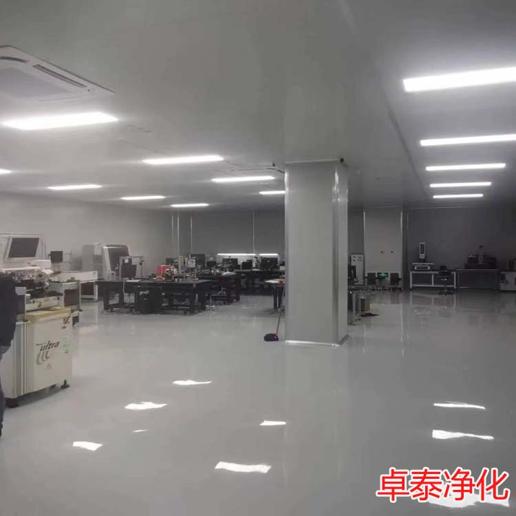 石家莊鹿泉電子萬級潔凈室裝修施工完成